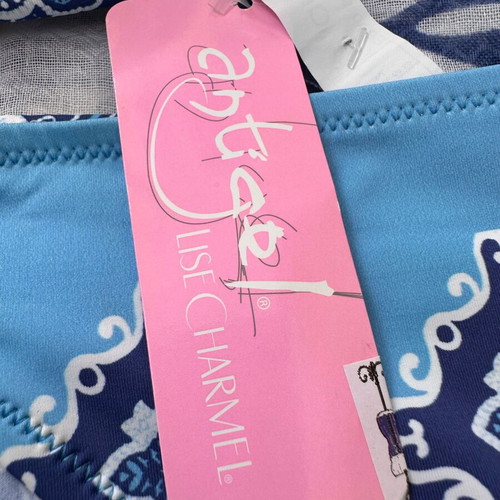 Lise Charmel swimsuit new, sizes 75F/40 and 75E/42, blue
