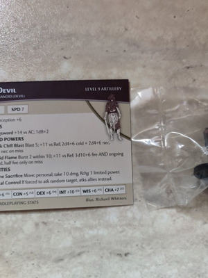 Dungeons & Dragons Demonweb Soulrider Devil figure