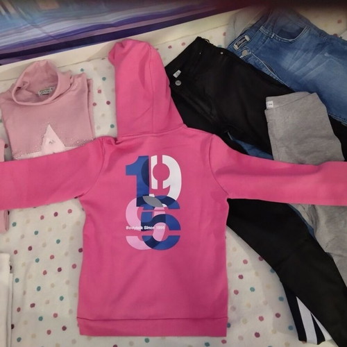 Clothing pack for 12 years old, 14 pieces, used, multicolor