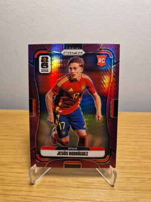 2026 Panini Prizm World Cup Jesus Rodriguez RC Purple Hyper Prizm κάρτα σαν καινούργιο