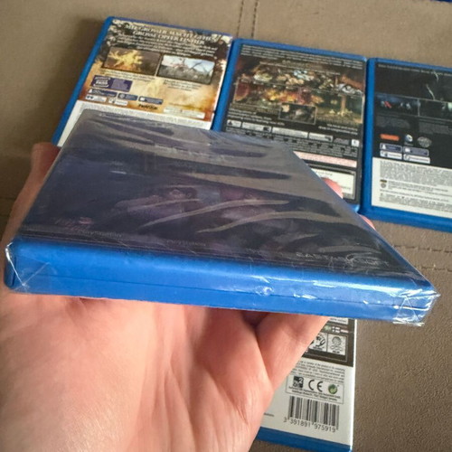 PS Vita game set of 6 like new, including Blazblue, DBZ, Soul Sacrifice