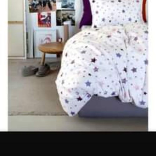 MELINEN HOME cotton quilt for single bed with pillowcase gift