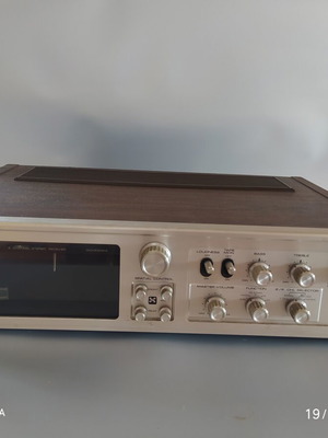 Sanyo DCX 3000KA amplifier used, four-channel, 10×4 watt per channel
