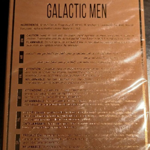 Maison Alhambra Galactic Men Intense EDP 100ml new men's perfume