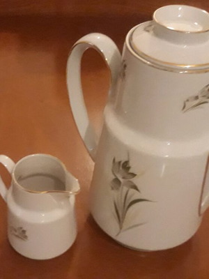 BAVARIA porcelain tea set of 3 pieces like new