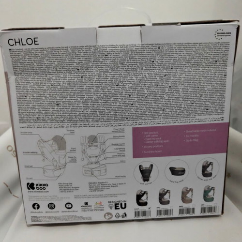 Kikka Boo Chloe Deluxe Baby Carrier