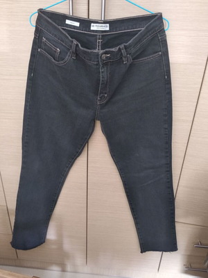 Τζιν παντελόνι unisex μεταχειρισμένο, μαύρο, μεγέθη XXS και XS