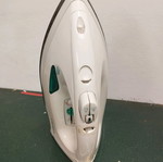 Handheld steam iron used