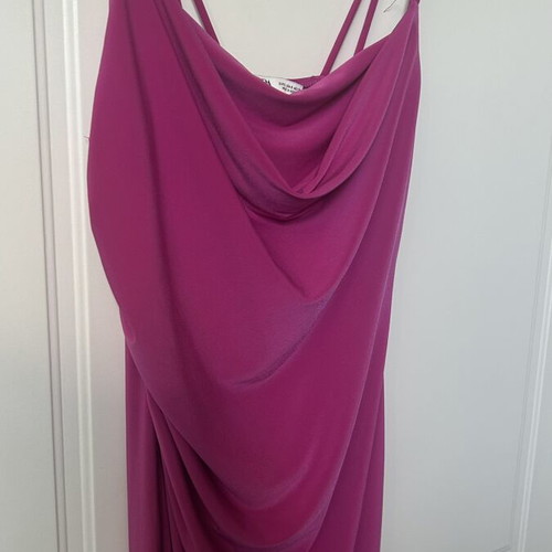 Zara fuchsia dress, small, like new