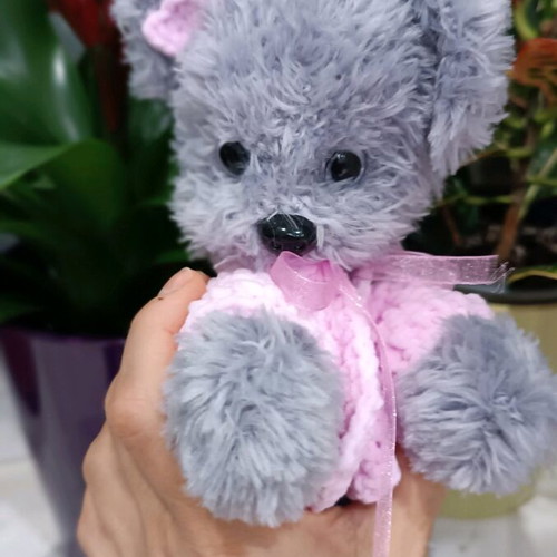 Handmade puppy new with movable head and legs