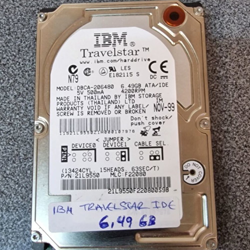 Vintage IDE PATA Hard Drives used, 6.4GB to 500GB for Retro PC