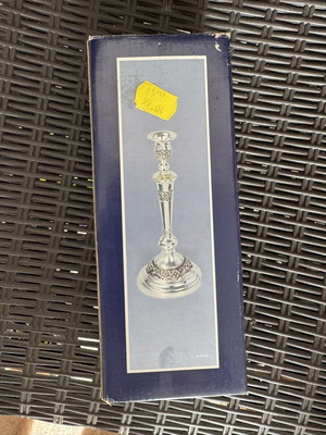Candlesticks new, set of two in box