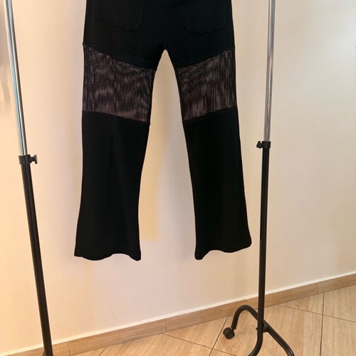 Begatti sweatpants with mesh used, black, size M