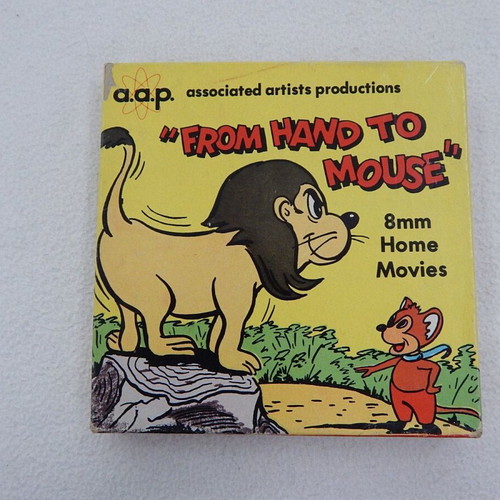 From Hand to Mouse 8mm film used, Castle Films 1960s with original box
