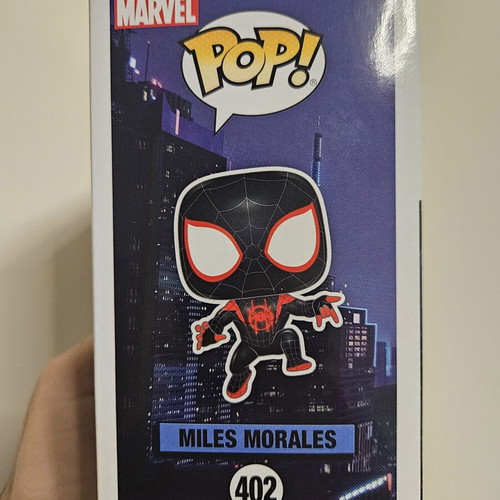 Miles Morales #402 Special Edition Translucent Funko Pop like new with box