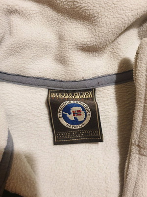 Φούτερ fleece Napapijri μεταχειρισμένο, μέγεθος Small, μπεζ