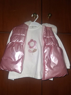 Orchestra set with shirt, leggings and sleeveless vest new size 18 months