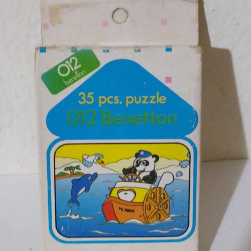 Benetton mini puzzle new, 35 pieces, 1983