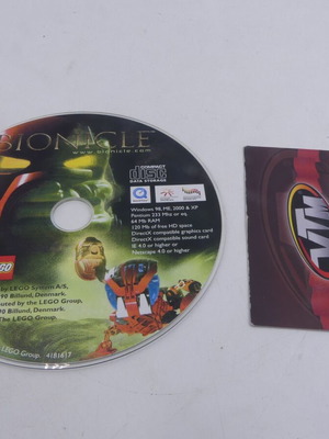 Lego Bionicle Bohrok Swarm PC CD-ROM 2002 употребяван