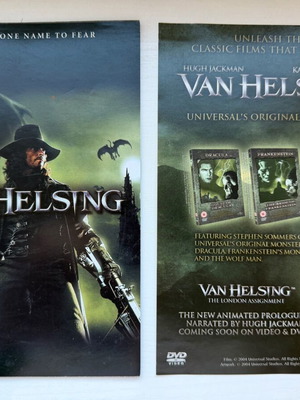 Van Helsing manual for PlayStation 2 like new, manual only