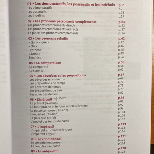 Grammaire pratique B1 book like new, French grammar exercises