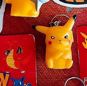 Pokemon Φιγούρες Μπρελόκ Pikachu