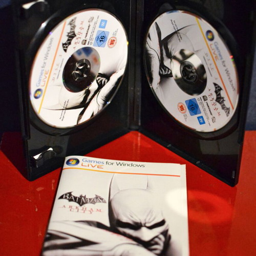 Batman Arkham Asylum, Arkham City and Arkham Origins PC like new