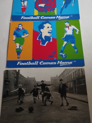 Football Comes Home Euro 1996 3 κάρτες μεταχειρισμένες