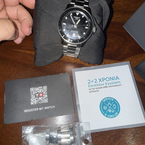 Tissot Seastar 1000 Quartz 40mm πλήρες σετ σαν καινούργιο