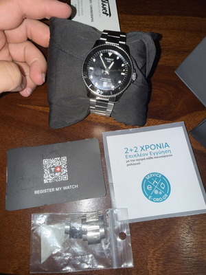 Tissot Seastar 1000 Quartz 40mm πλήρες σετ σαν καινούργιο
