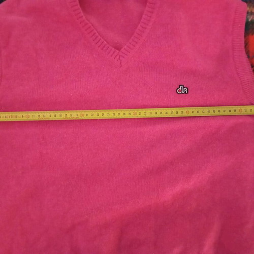 Dur sleeveless sweater used, pink, large