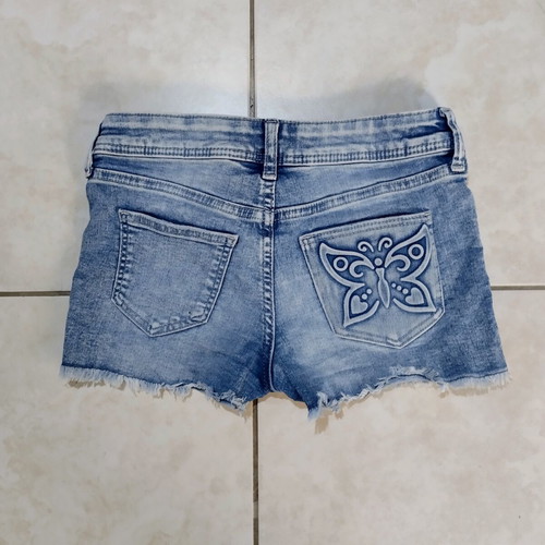 H&M denim shorts 140 cm, 9-10 years, elastic waist