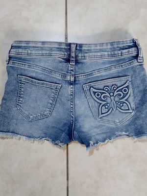 H&M denim shorts 140 cm, 9-10 years, elastic waist