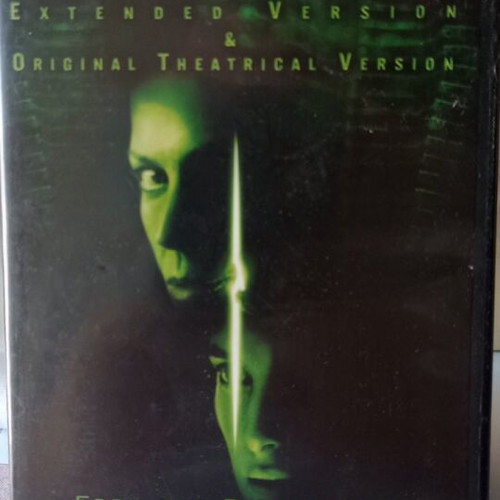 Alien Resurrection DVD used with Greek subtitles, extended and theatrical version