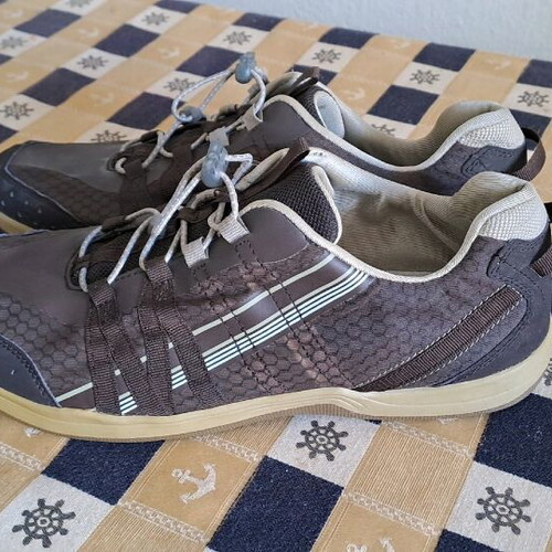 Lands End shoes size 44.5 like new brown summer