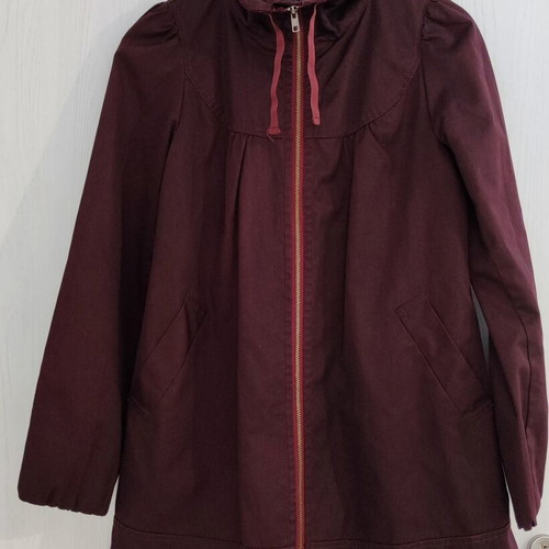 H&M Spring Autumn Jacket S/M like new, dark burgundy