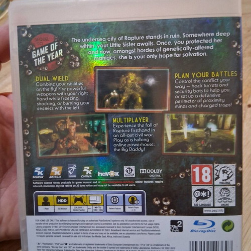 Bioshock 2 PS3 game like new