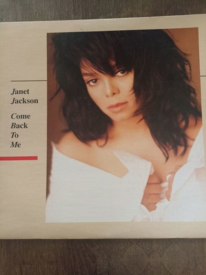 Janet Jackson Come Back to Me Single vinyl used, pop