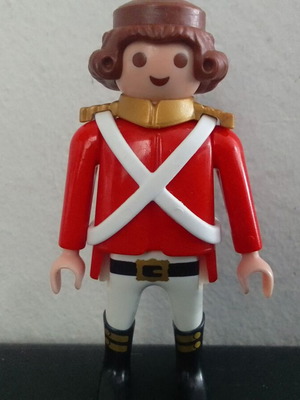 Playmobil English Officer used without hat and weapon