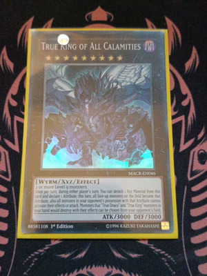 True King of All Calamities MACR Super Rare 1st Edition new
