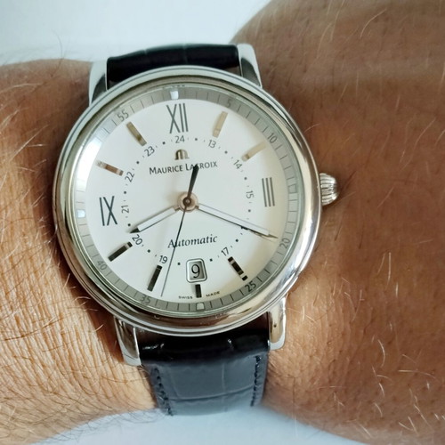 Maurice Lacroix Les Classiques Date Automatic LC6018 watch, silver