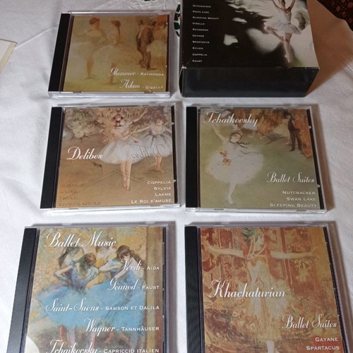 Famous Ballet Music collection five used classical CDs