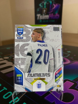 Cole Palmer Numbers card like new