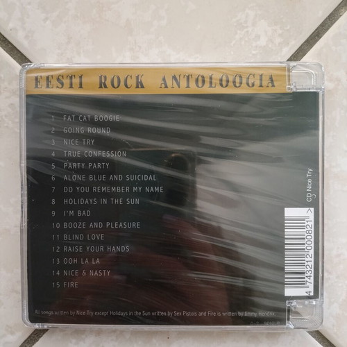 Nice Try Eesti Rock Antoloogia CD new, rock
