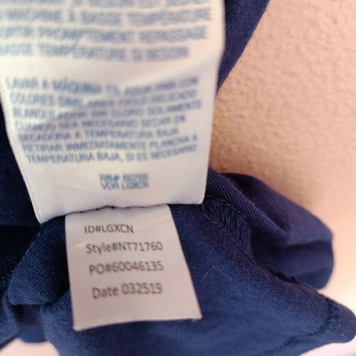 Nautica plus size navy blue sleeveless tank top