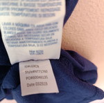 Nautica plus size navy blue sleeveless tank top