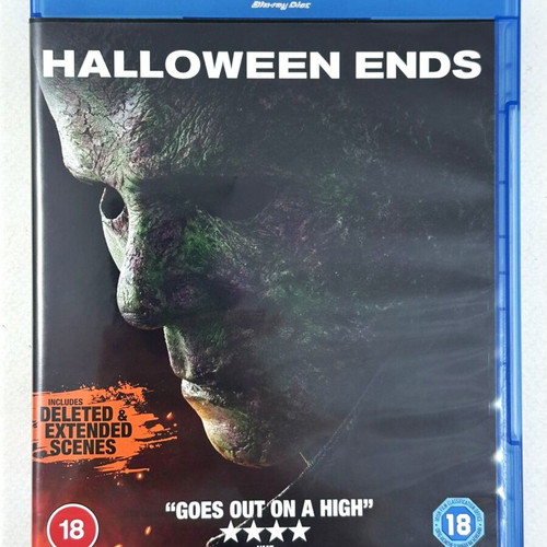 Halloween Ends Blu-Ray like new, English subtitles, thriller horror