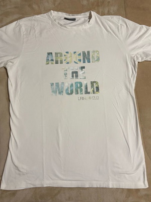 Lagerfeld t-shirt μέγεθος XL μεταχειρισμένο, άσπρο