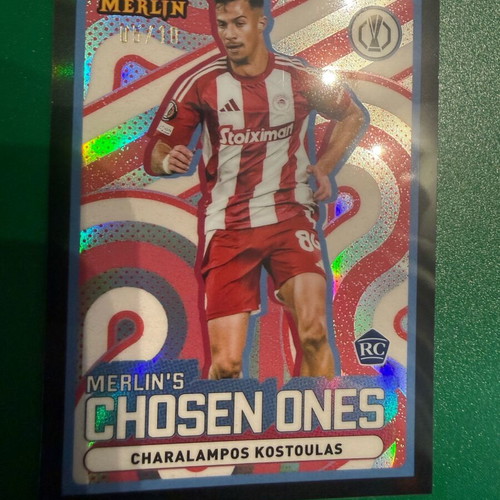 2025 Merlin Chosen Ones Charalampos Kostoulas card like new