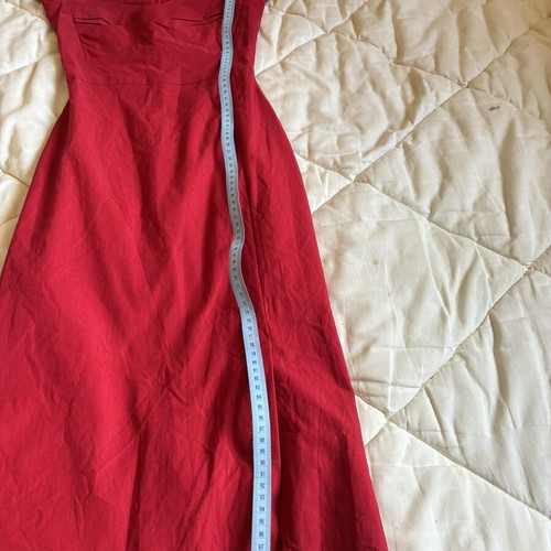 Stop Staring! Vintage Style 50s Wiggle Dress Red Vixen Pinup Rockabilly XS